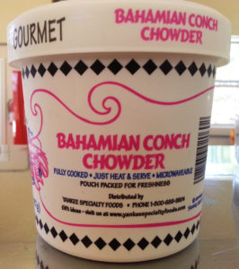 bahamian conch chowder